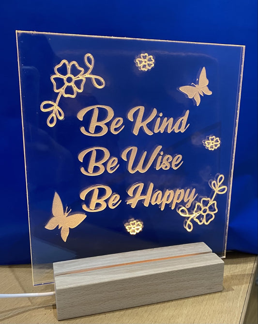 Be kind Lamp